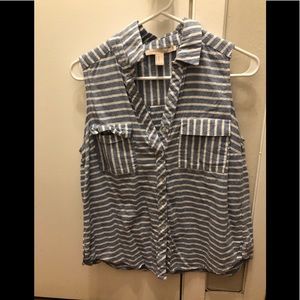 Forever 21 button down tank